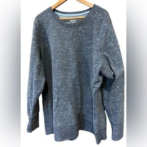 Tek Gear Ultrasoft Fleece in Dark Blue w/ White specs Women’s Sweatshirts Sz 3X